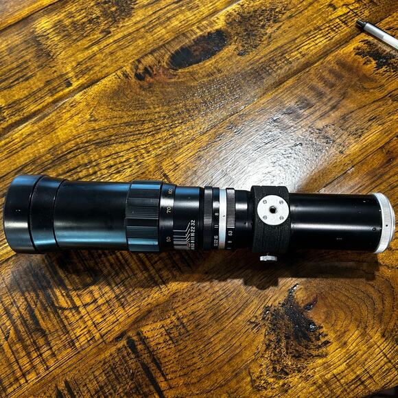 Vemar Telephoto Lens 1:6:3 400mm No.H55133 Japan Camera Photography w/ cap case - Picture 2 of 10